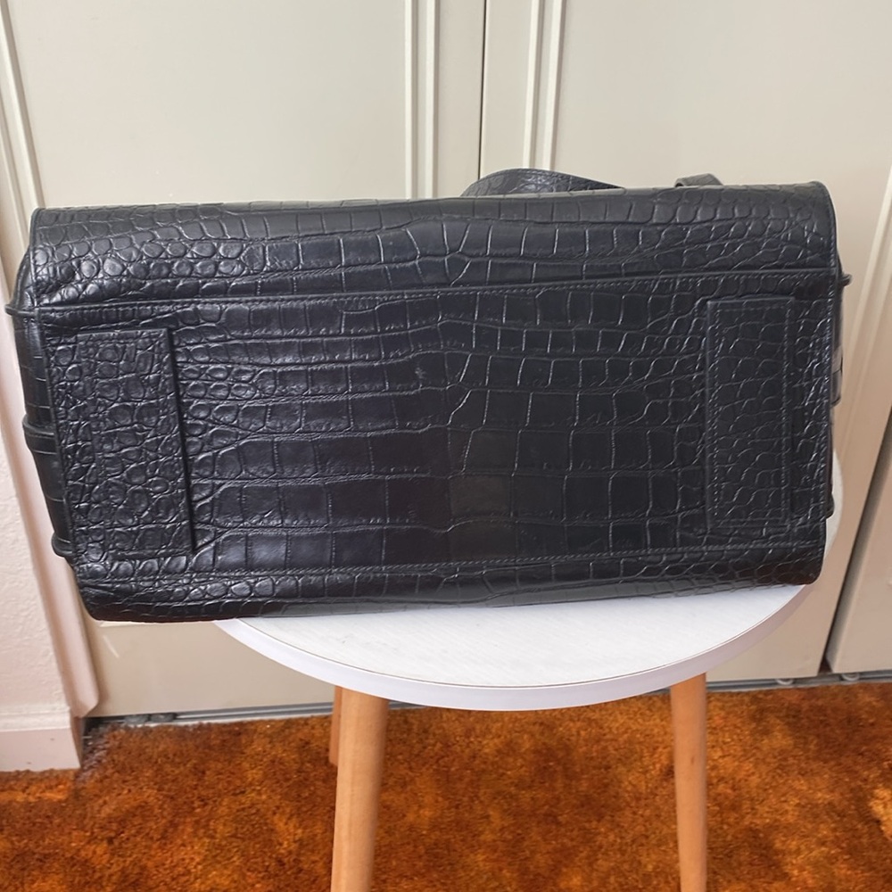 SAINT LAURENT Med/Lrg Croc Sac Du Jour - Picture 14 of 14